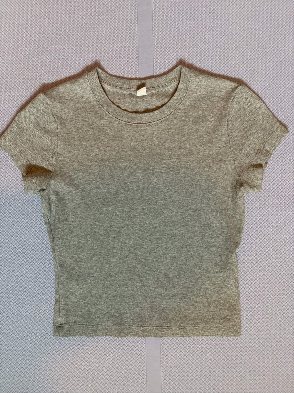 Uniqlo Women's Mini T-Shirt - Heather Gray